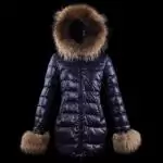 moncler doudoune femmes epaissir italien population mongole pas cher mode bleu